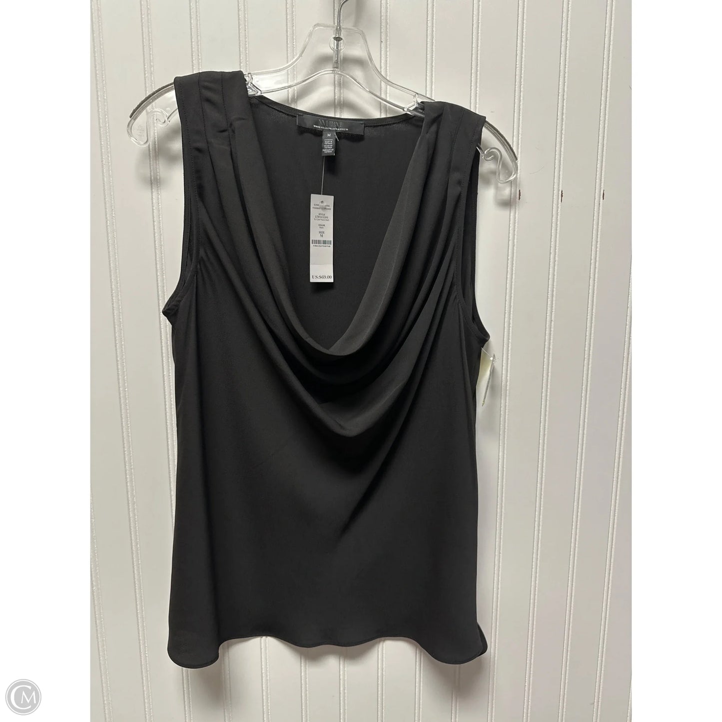 Top Sleeveless By White House Black Market In Black, Size: M
