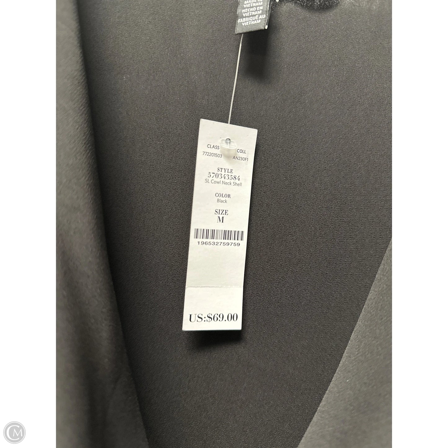 Top Sleeveless By White House Black Market In Black, Size: M