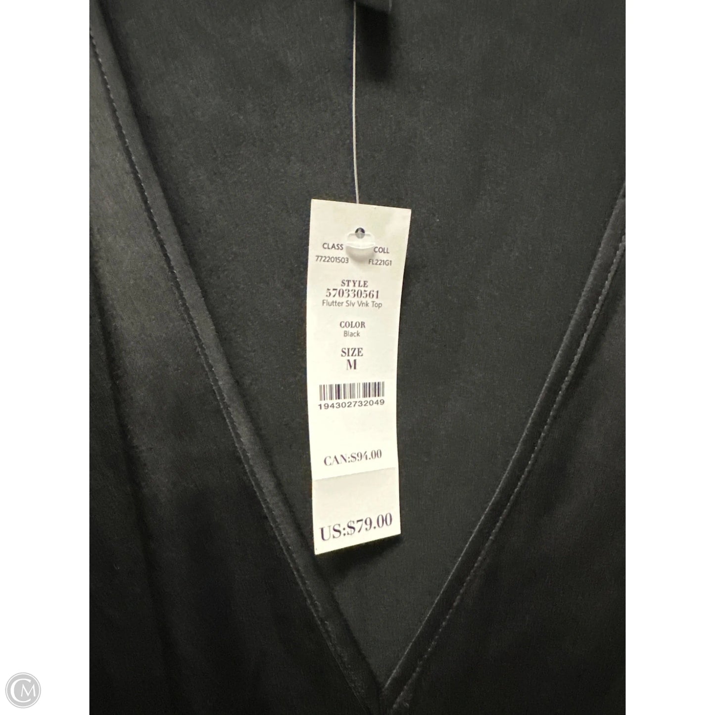 Top Sleeveless By White House Black Market In Black, Size: M