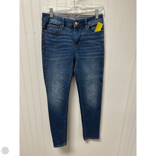 Jeans Skinny By White House Black Market In Blue Denim, Size: 2