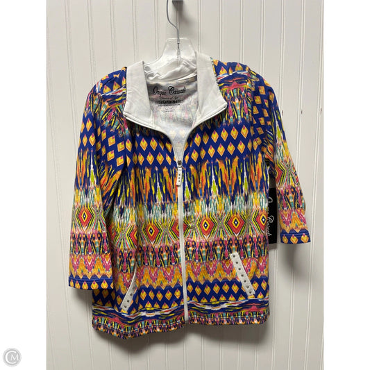 Jacket Shirt By Onque In Multi-colored, Size: L