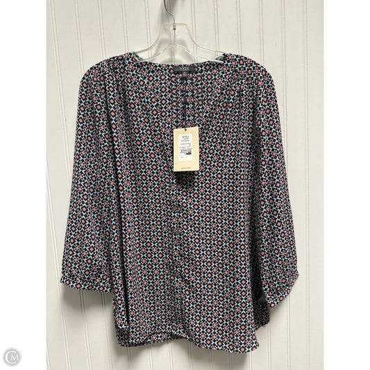 Top Long Sleeve By Not Your Daughters Jeans In Multi-colored, Size: S