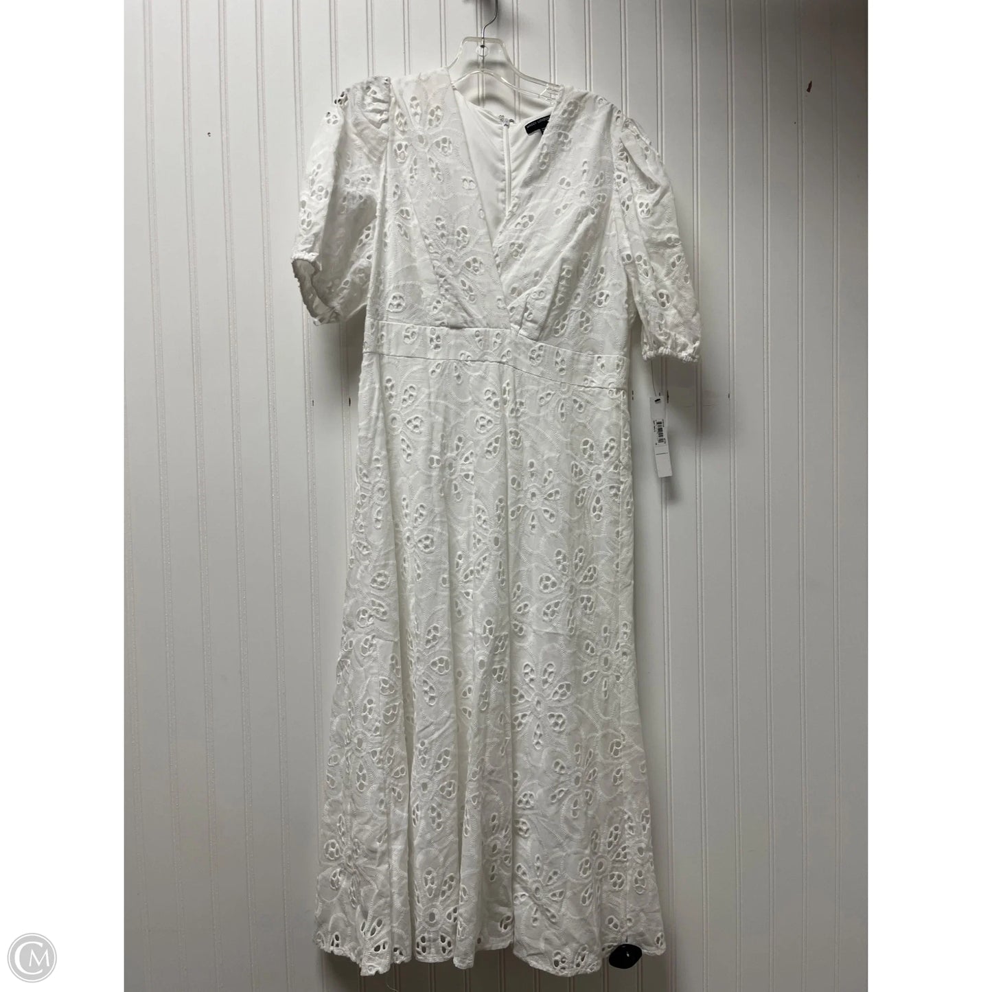 Dress Casual Maxi By Maggy London In White, Size: M