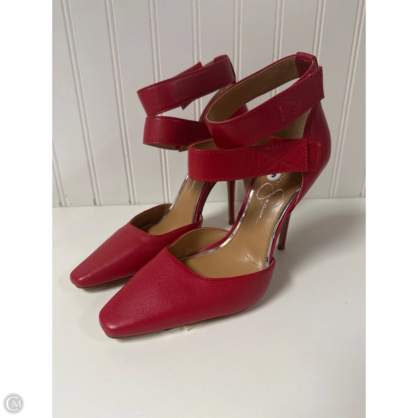 Shoes Heels Stiletto By Jessica Simpson In Red, Size: 6