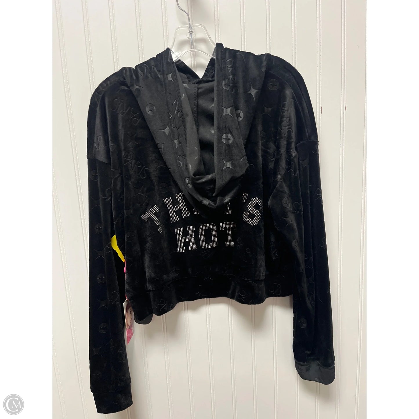 Top Long Sleeve By Clothes Mentor In Black, Size: M