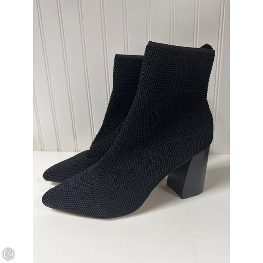 Boots Ankle Heels By Steve Madden In Black, Size: 11
