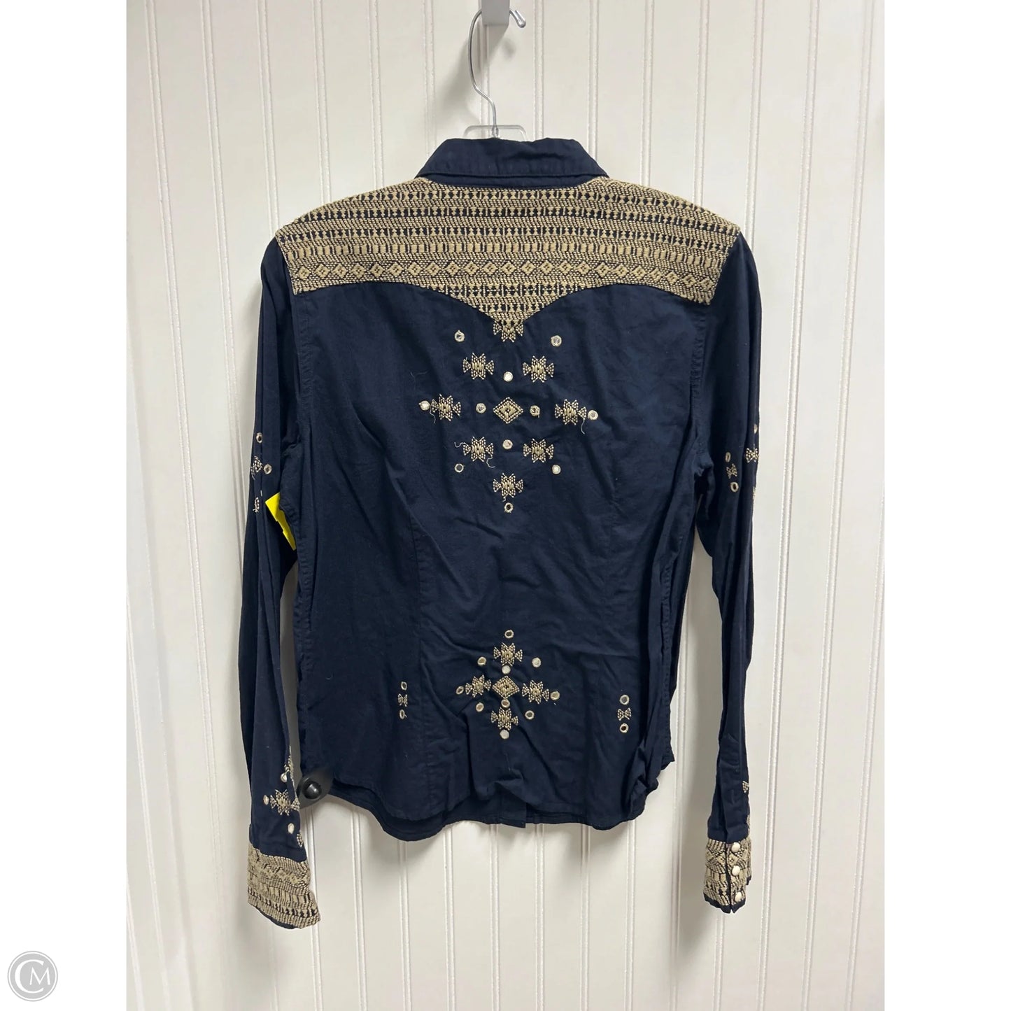 Top Long Sleeve By Ralph Lauren In Navy, Size: Xl