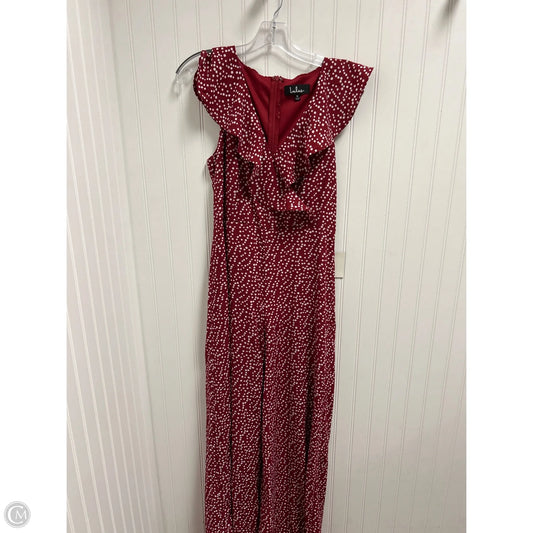 Jumpsuit By Lulus In Polkadot Pattern, Size: S
