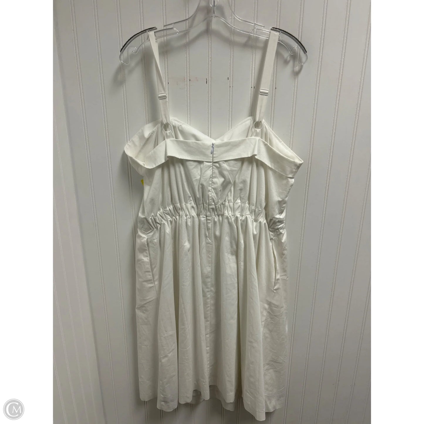 Dress Party Short By Lane Bryant In White, Size: 1x