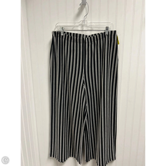 Pants Wide Leg By Wild Fable In Black & White, Size: 12