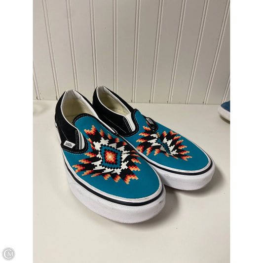 Shoes Sneakers By Vans In Blue, Size: 11