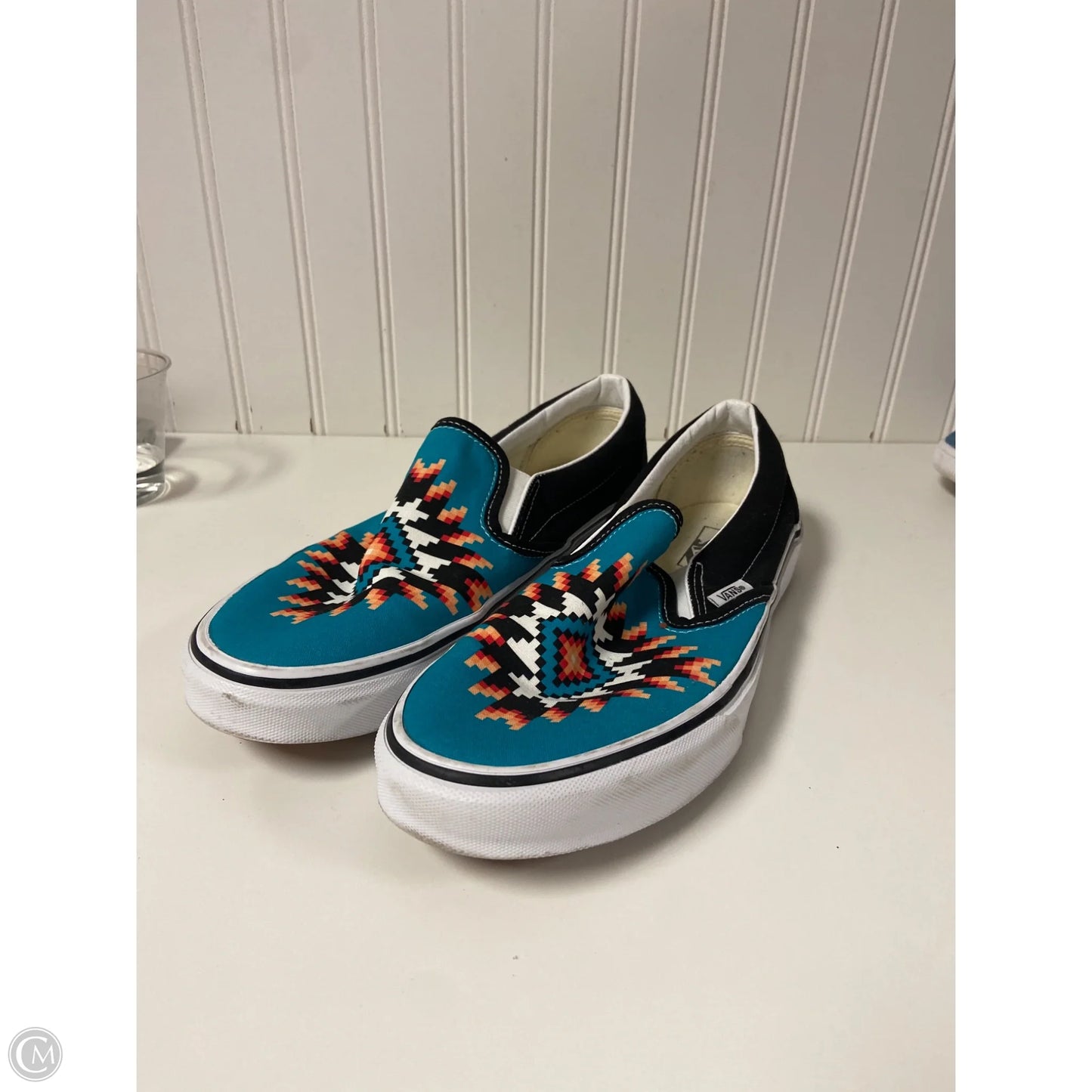 Shoes Sneakers By Vans In Blue, Size: 11