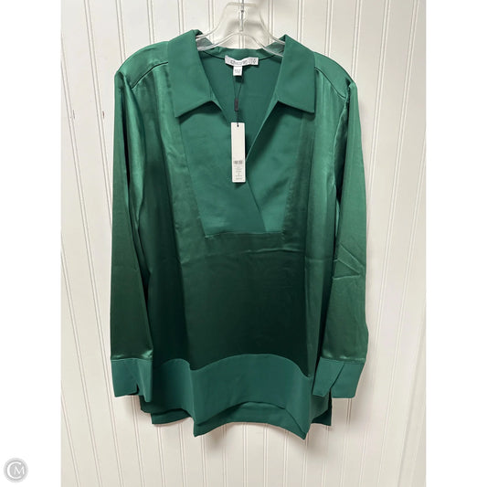 Top Long Sleeve By Chicos In Green, Size: L