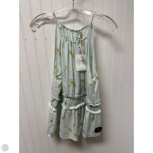 Top Sleeveless By Joie In Aqua, Size: L