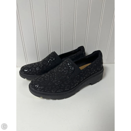 Shoes Flats By Clarks In Black, Size: 7.5