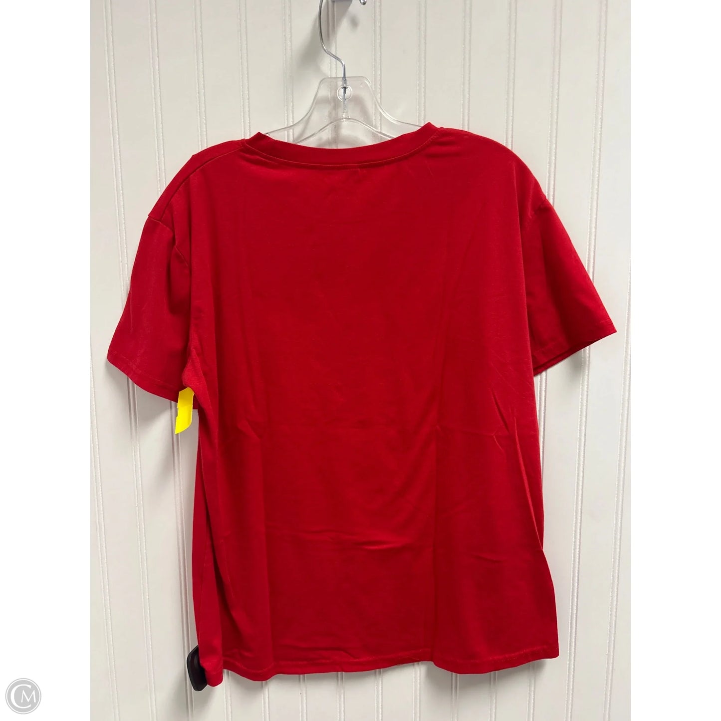 Top Short Sleeve Basic By Clothes Mentor In Red, Size: L