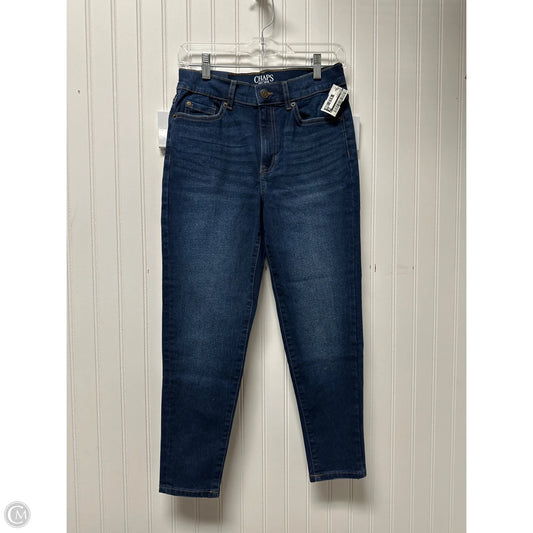 Jeans Skinny By Chaps In Blue Denim, Size: 8