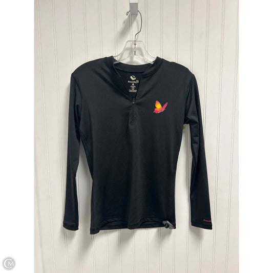 Athletic Top Long Sleeve Crewneck By Cmc In Black, Size: M