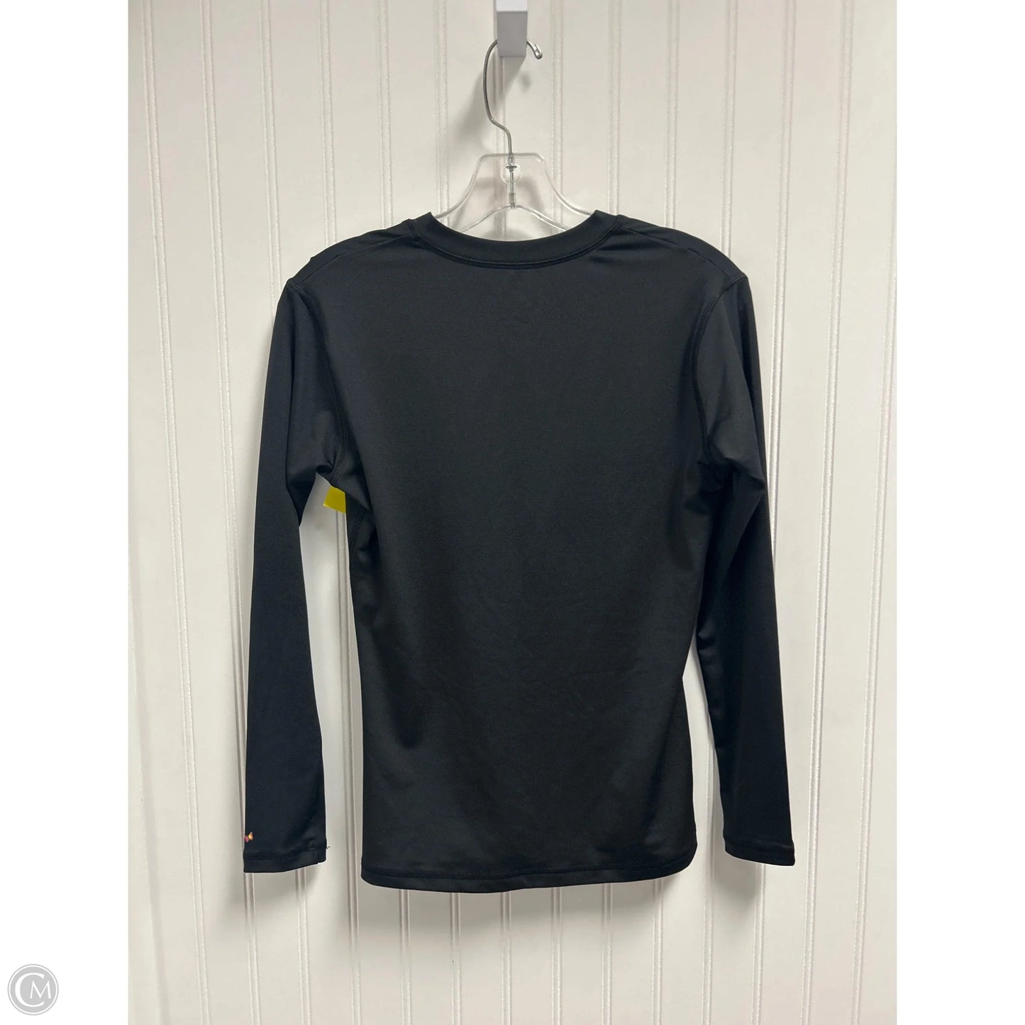 Athletic Top Long Sleeve Crewneck By Cmc In Black, Size: M