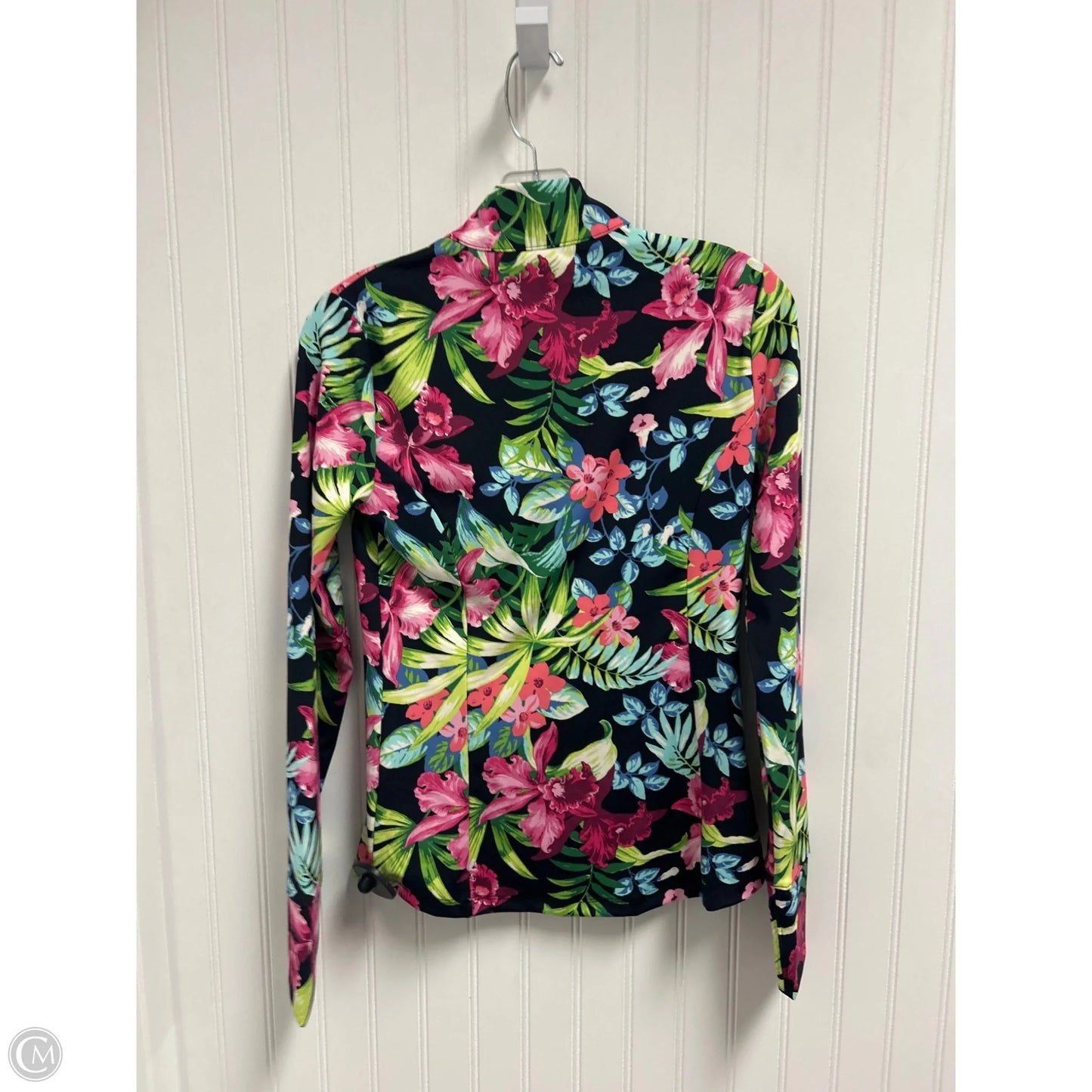 Athletic Sweatshirt Collar By Tommy Bahama In Floral Print, Size: Xs