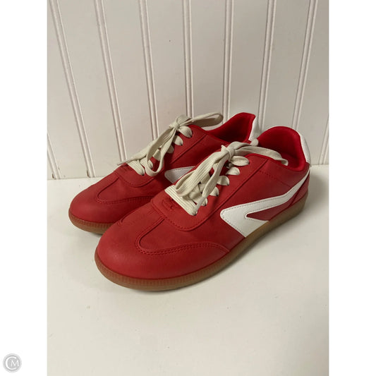 Shoes Sneakers By Dolce Vita In Red, Size: 7.5