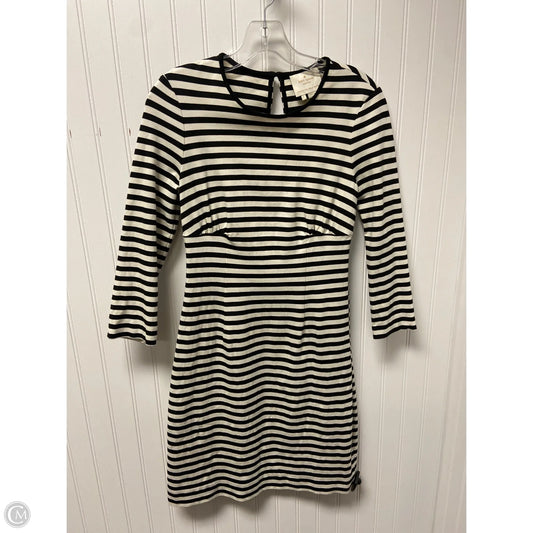 Dress Designer By Kate Spade In Striped Pattern, Size: L