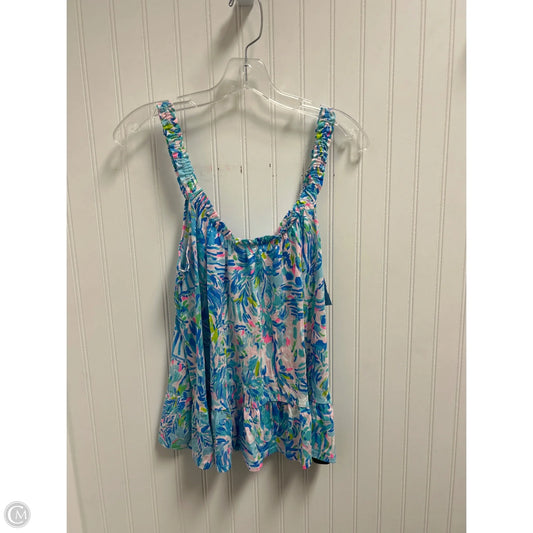 Top Sleeveless Designer By Lilly Pulitzer In Multi-colored, Size: M