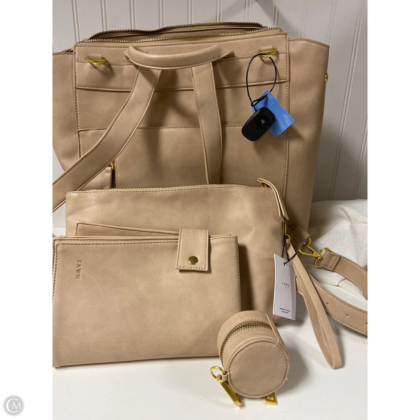 Diaper Bag By Cmb, Size: Large