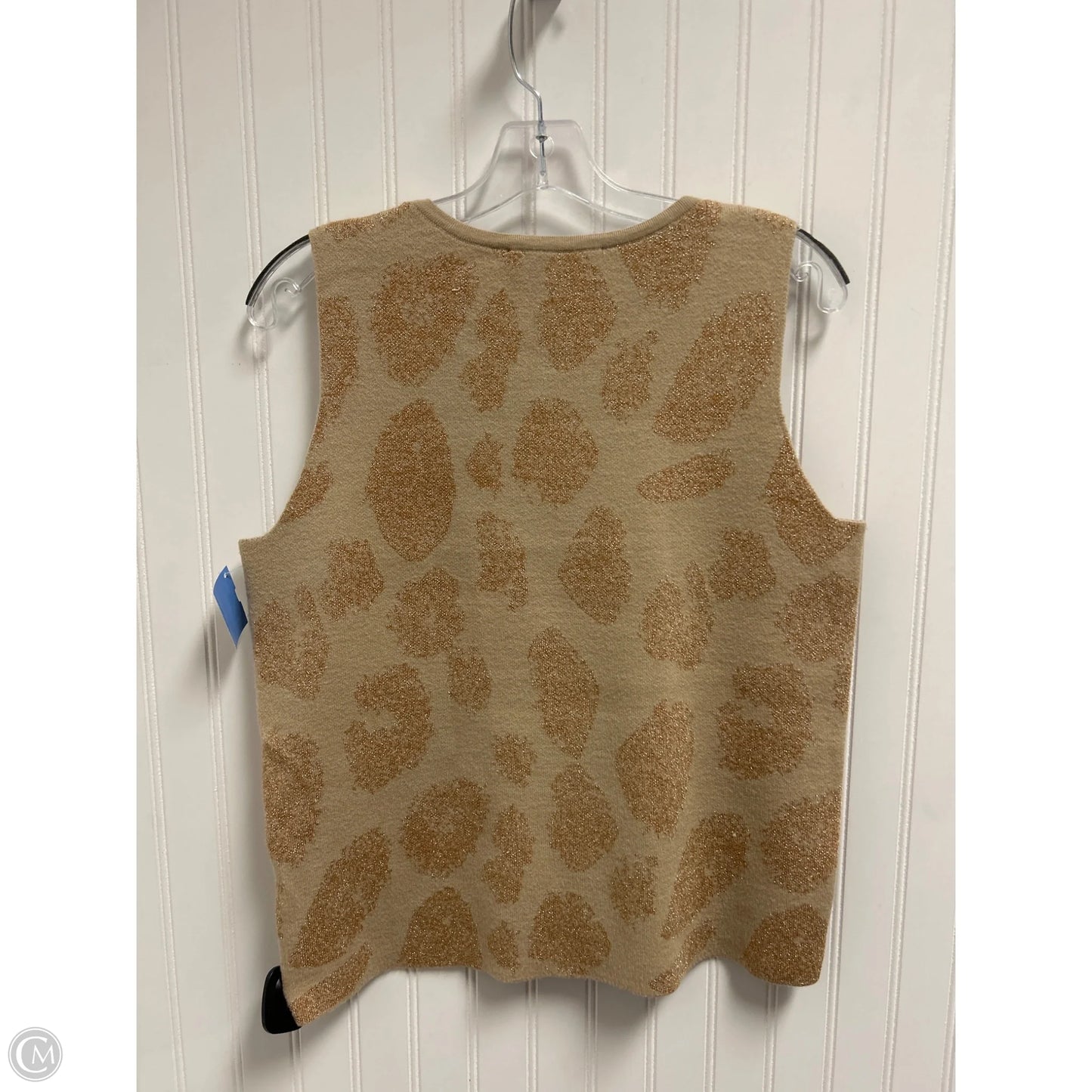 Top Sleeveless By Rachel Roy In Tan, Size: L