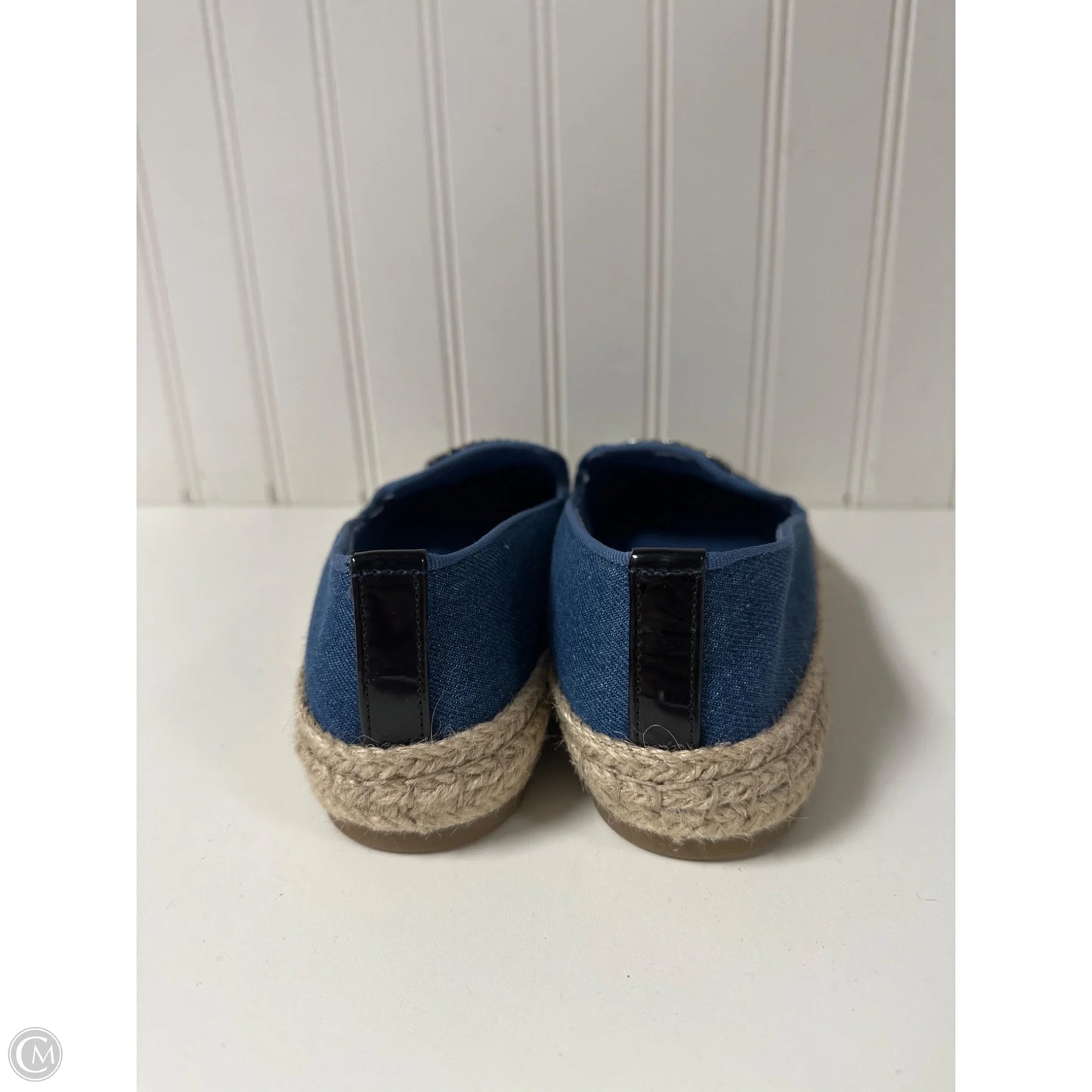 Shoes Flats By On 34th In Blue Denim, Size: 6.5