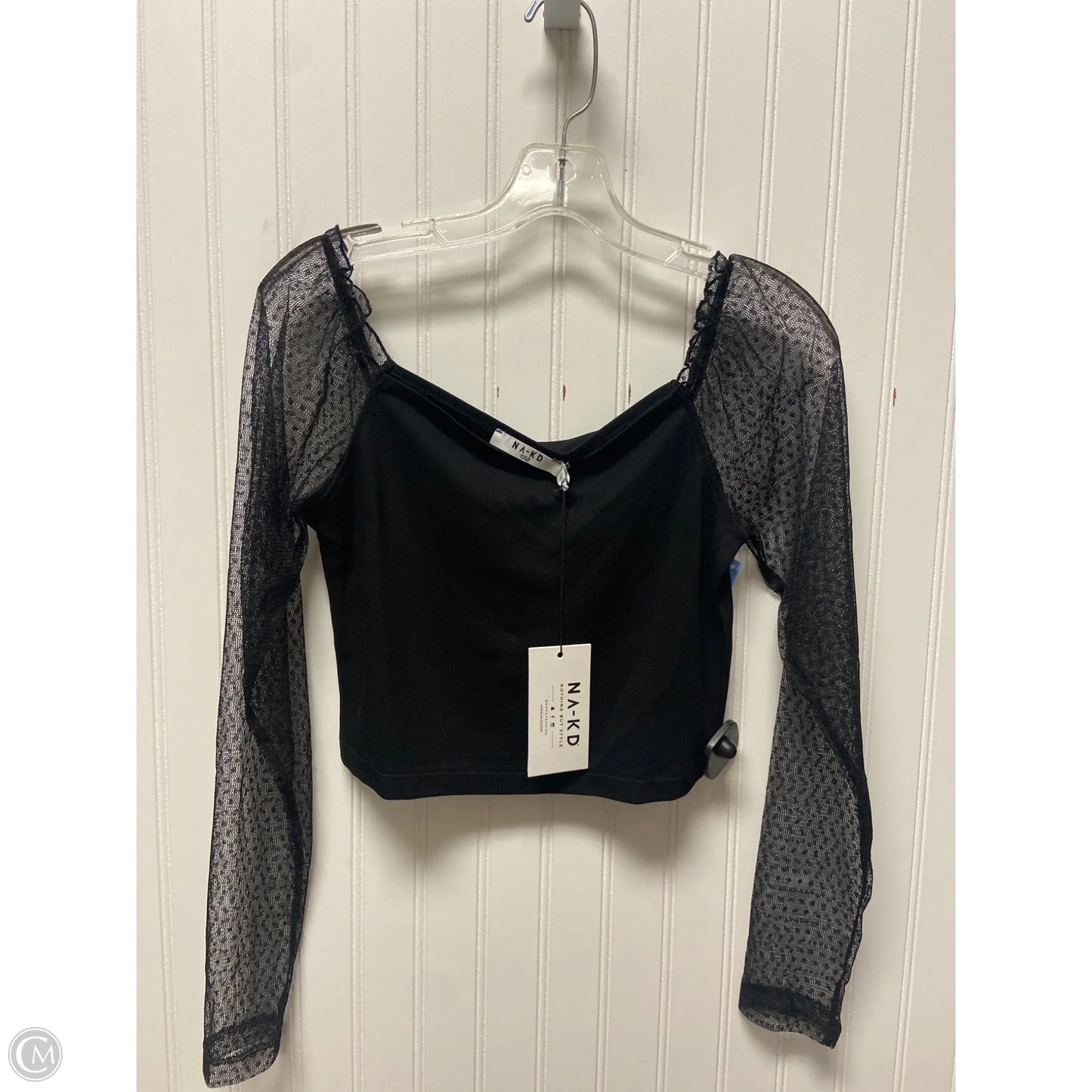 Top Long Sleeve By Clothes Mentor In Black, Size: Xs