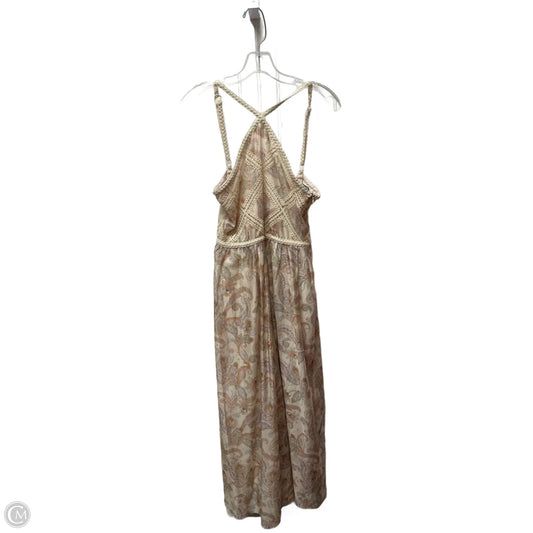 Dress Casual Maxi By Skies Are Blue In Beige, Size: S