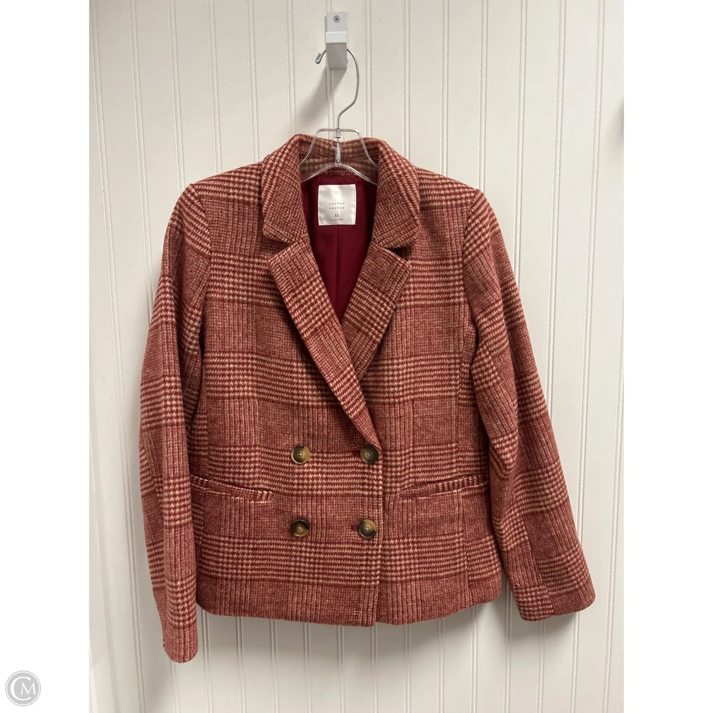 Blazer By Lc Lauren Conrad In Red, Size: Xs