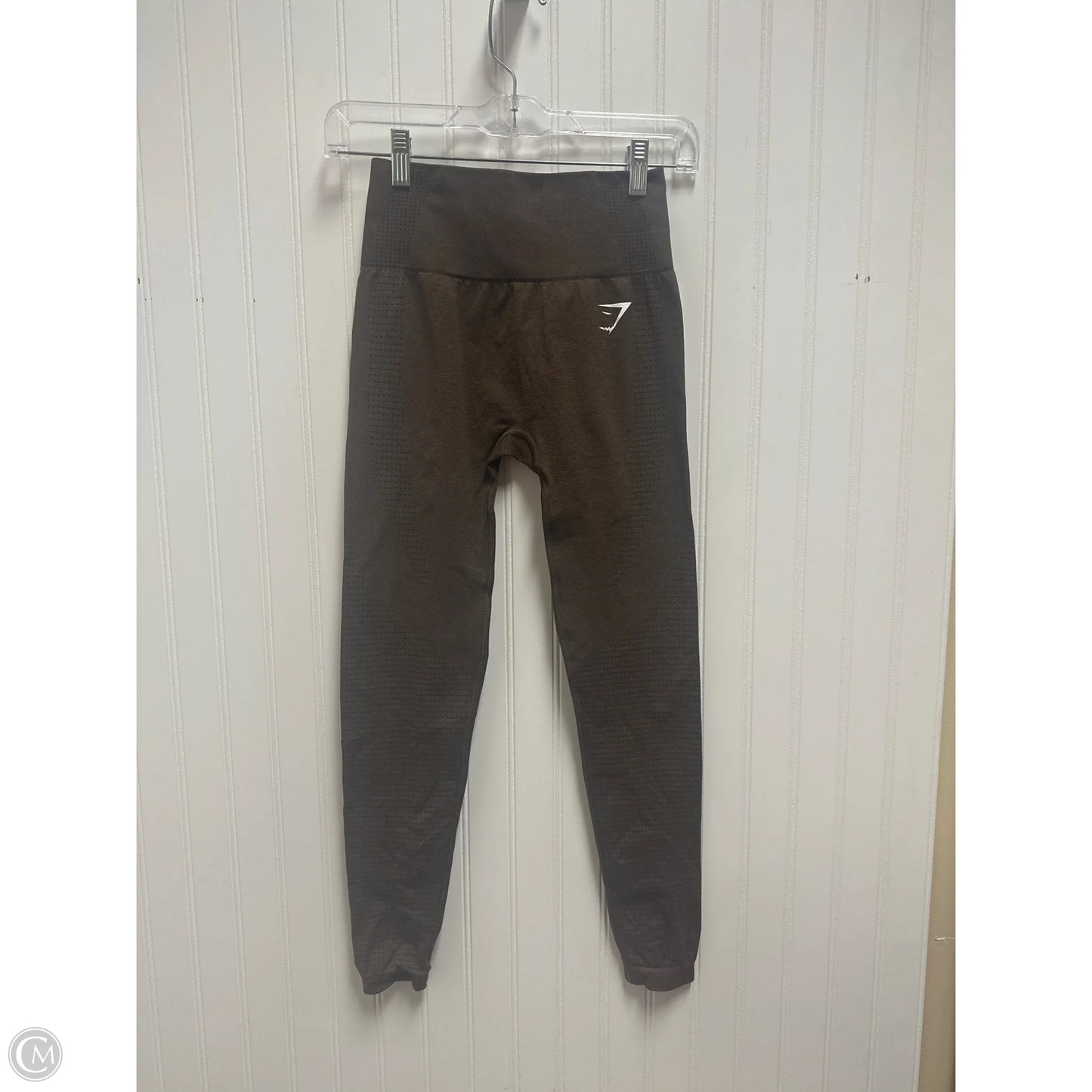 Athletic Leggings By Gym Shark In Brown, Size: Xs