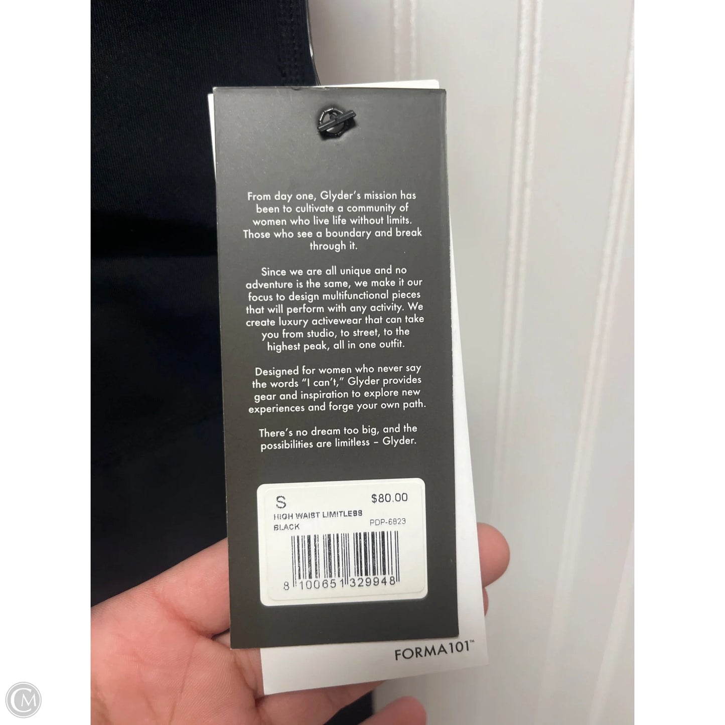 Athletic Leggings By Cmb In Black, Size: S