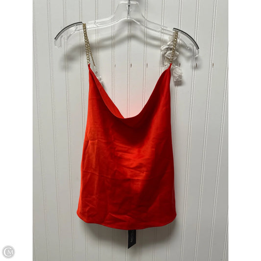 Top Sleeveless By Rachel Zoe In Red, Size: M