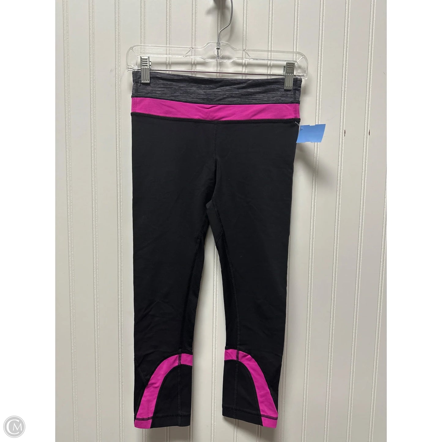 Athletic Leggings Capris By Lululemon In Black, Size: S