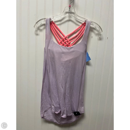 Athletic Tank Top By Lululemon In Purple, Size: S
