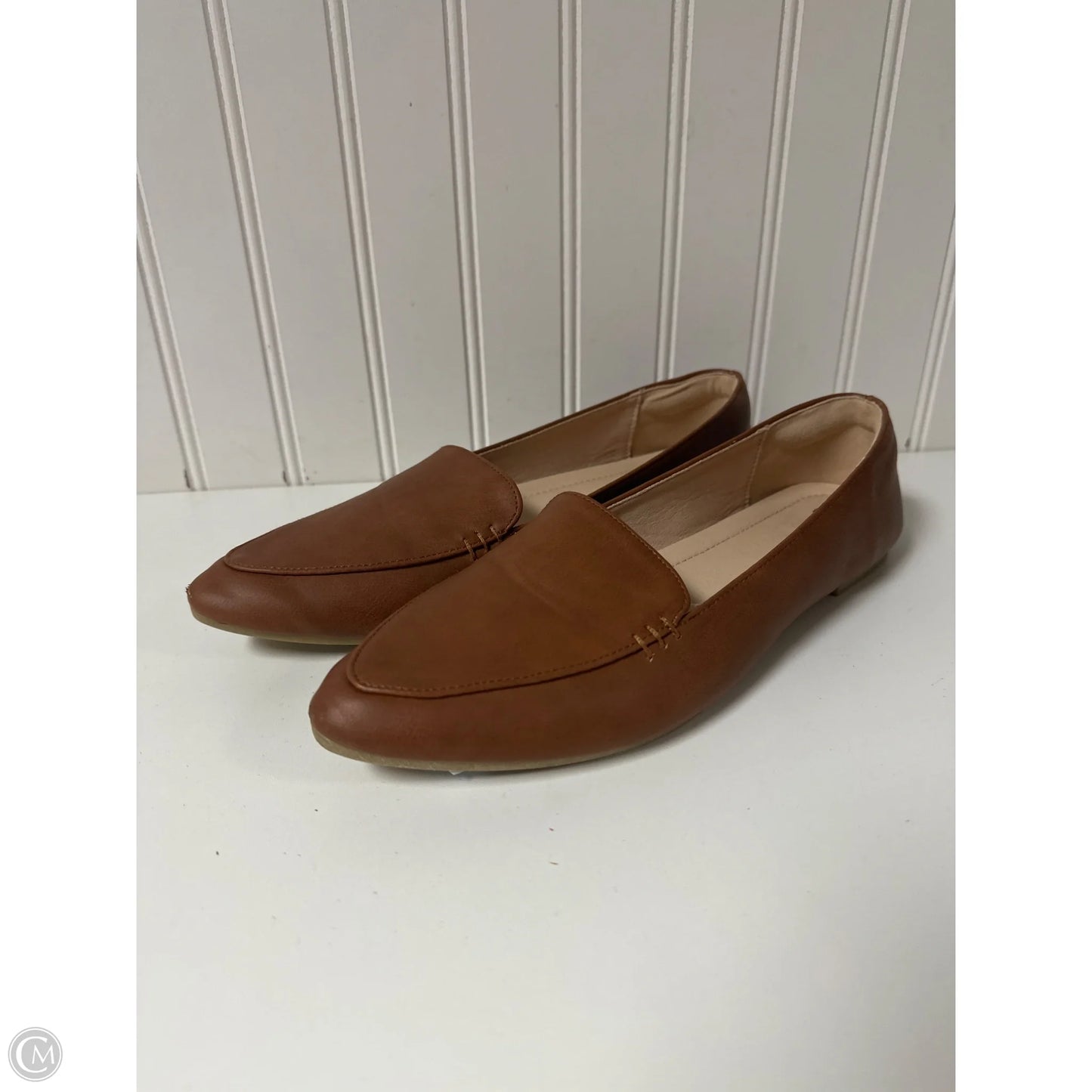 Shoes Flats By Clothes Mentor In Brown, Size: 8