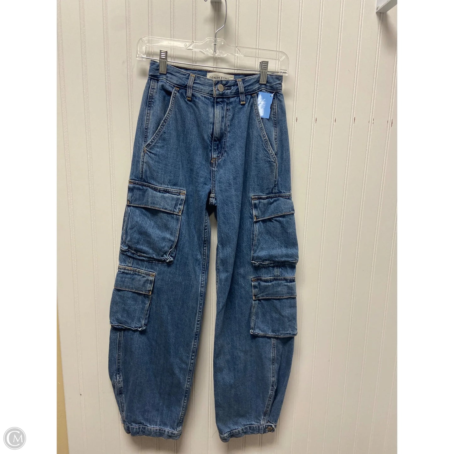Jeans Boyfriend By Cmb In Blue Denim, Size: 0