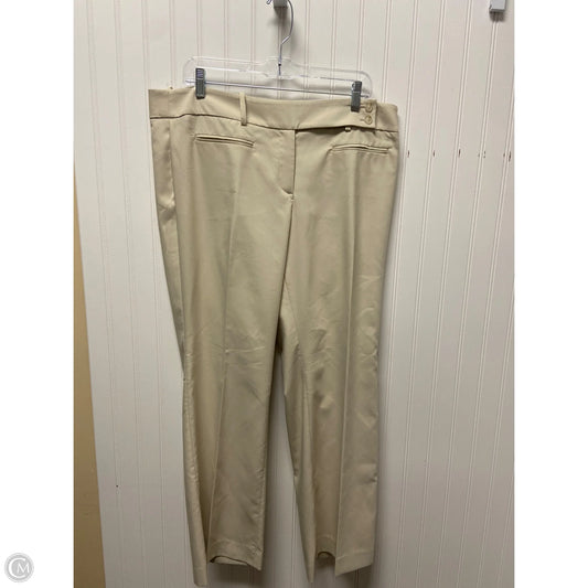 Pants Dress By Loft In Beige, Size: 16