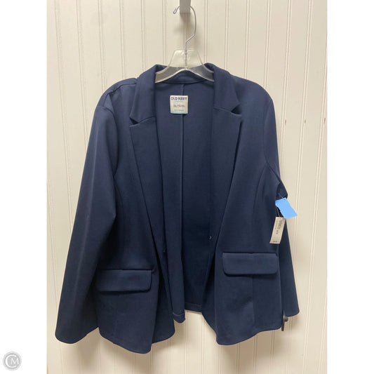 Blazer By Old Navy In Navy, Size: 1x