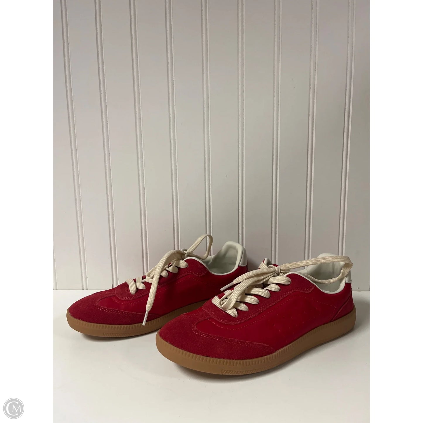 Shoes Sneakers By Steve Madden In Red, Size: 6.5
