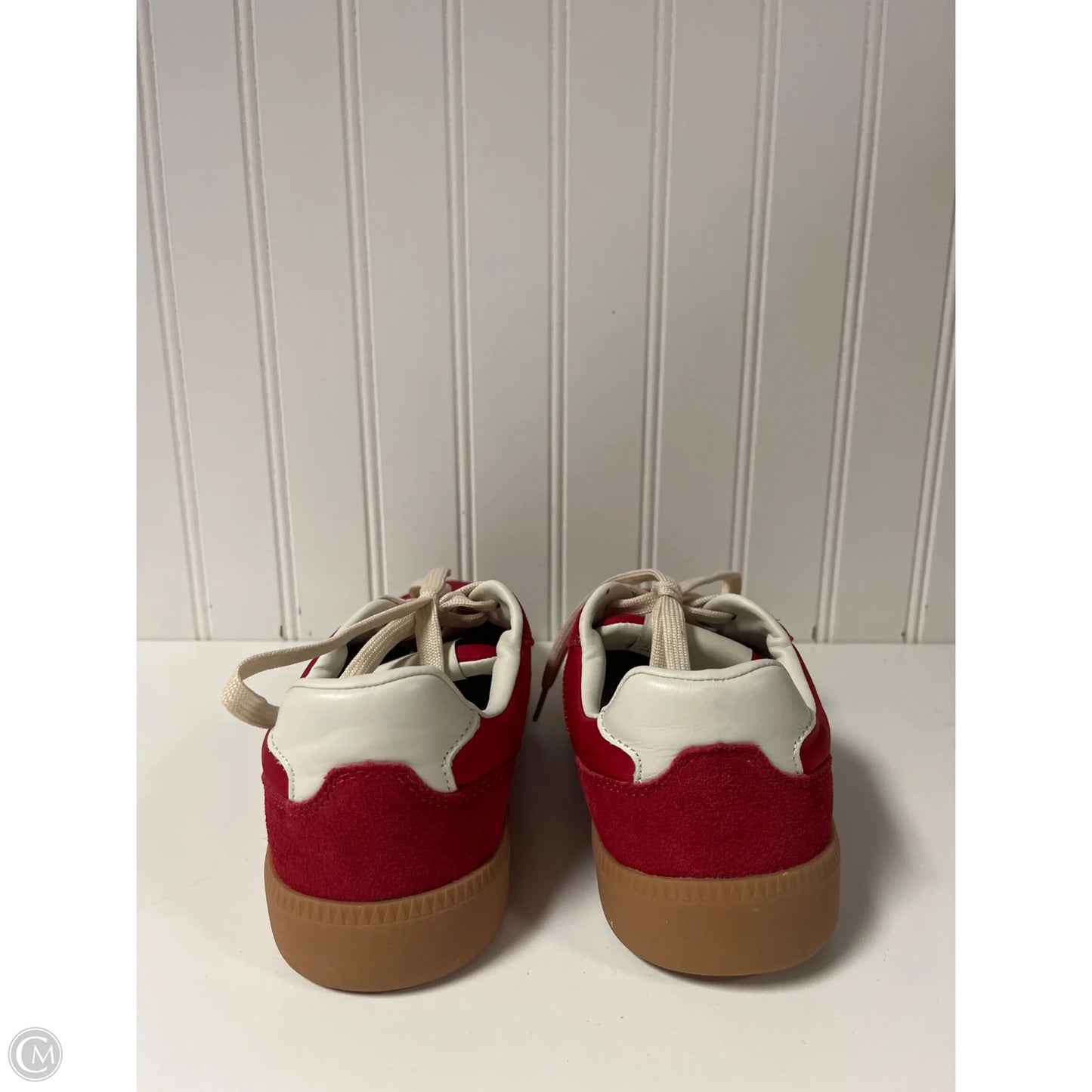 Shoes Sneakers By Steve Madden In Red, Size: 6.5