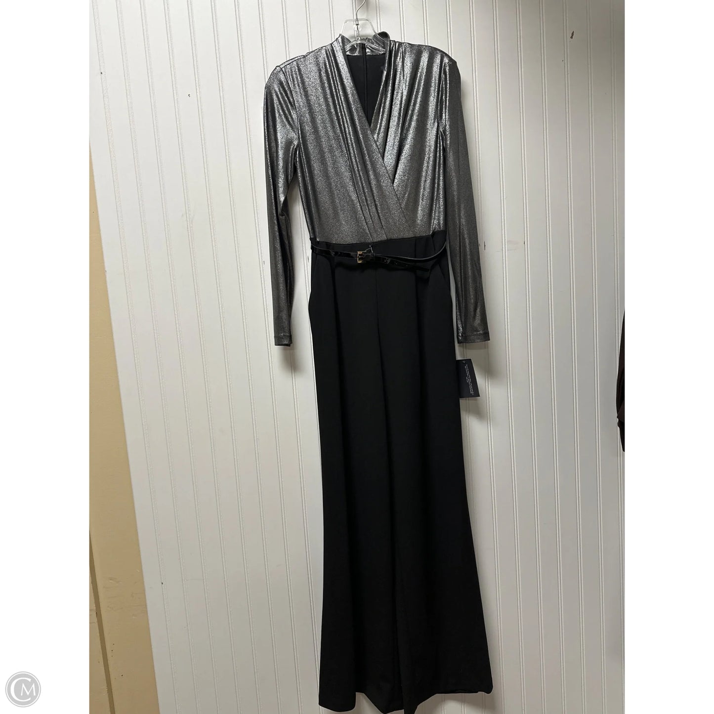 Jumpsuit By Tommy Hilfiger In Black & Grey, Size: Xs