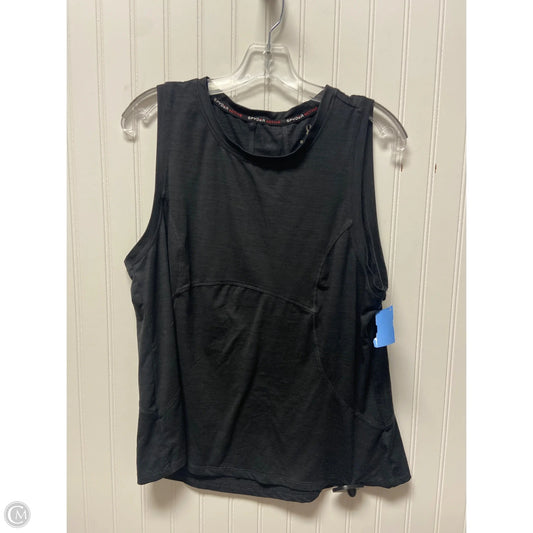 Athletic Tank Top By Spyder In Grey, Size: Xl