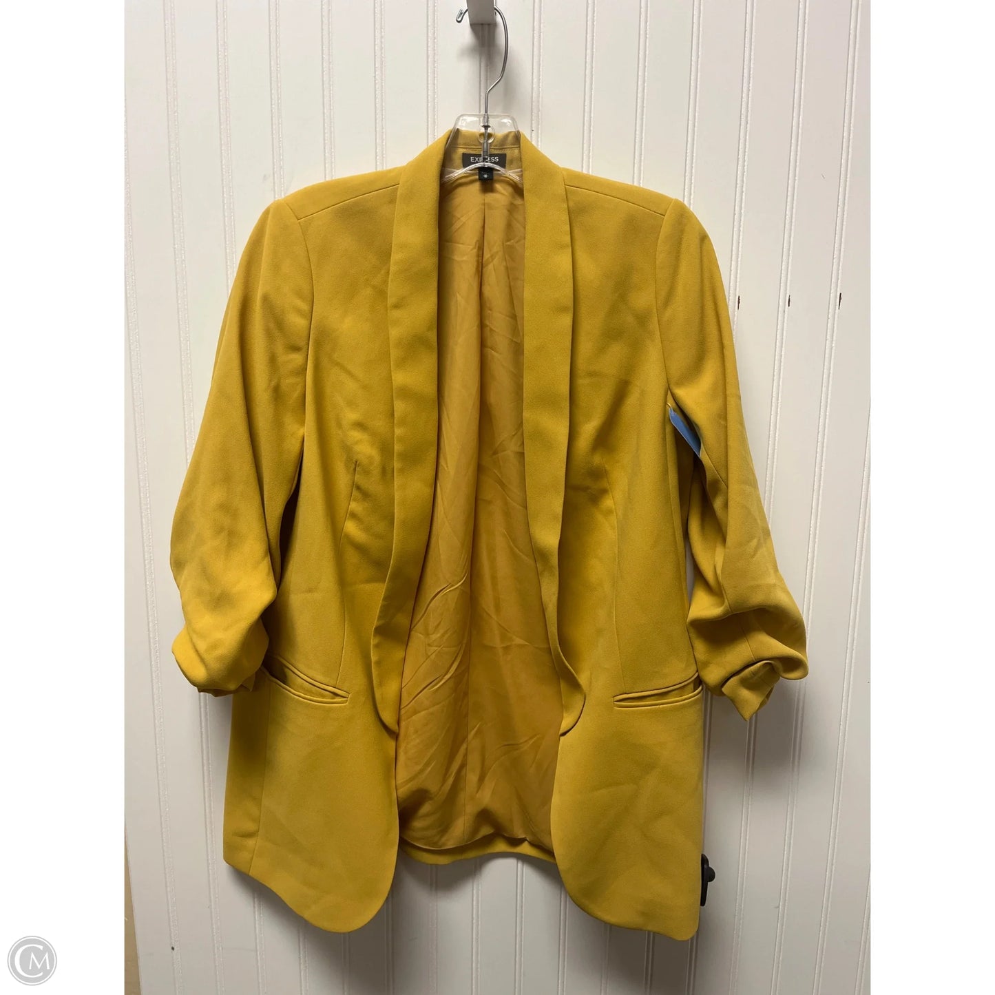 Blazer By Express In Yellow, Size: M