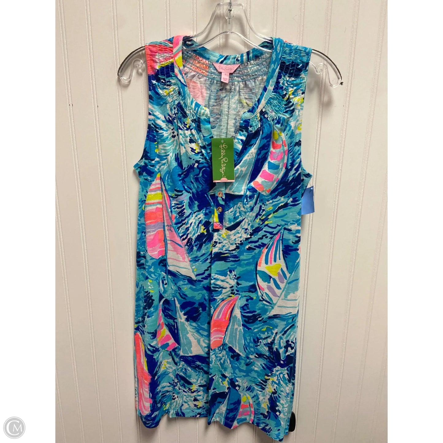 Dress Designer By Lilly Pulitzer In Blue, Size: S