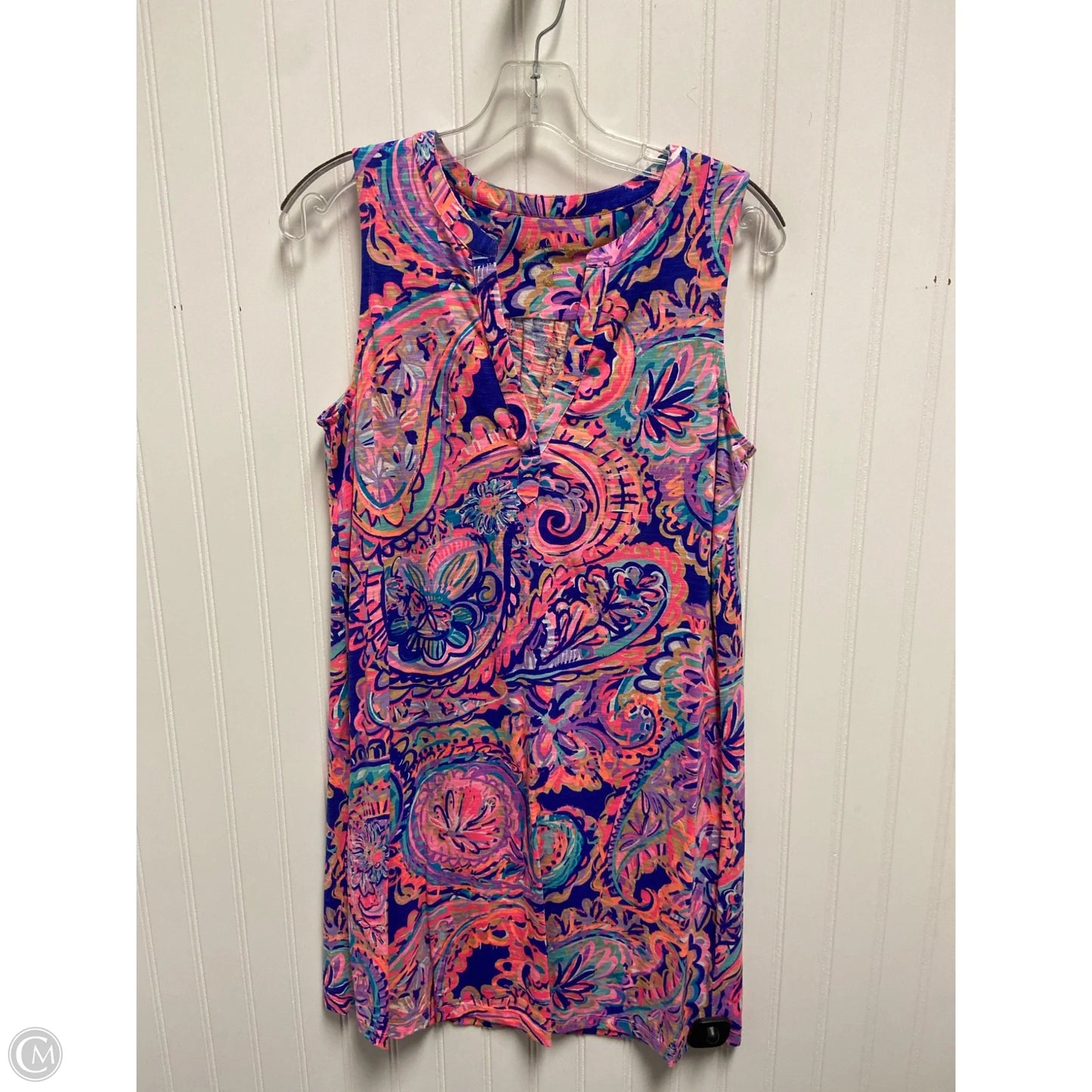 Dress Designer By Lilly Pulitzer In Blue & Pink, Size: S