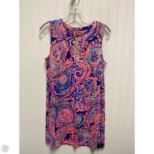 Dress Designer By Lilly Pulitzer In Blue & Pink, Size: S